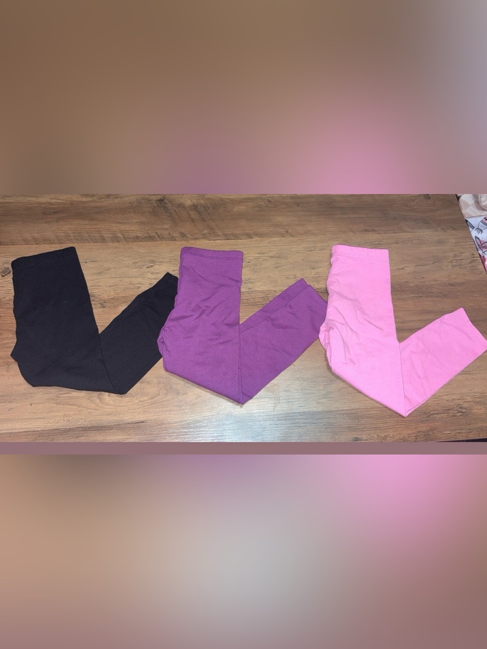 Garanimals Kids Leggings Trio — Black, Purple, Pink